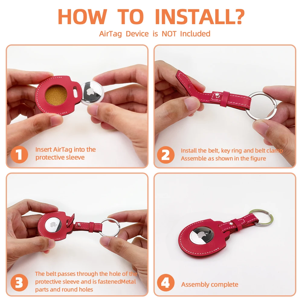 เคสคอมพิวเตอร์สำหรับ AirTags กันกระแทก Anti-Scratch Anti-Fall ป้องกันกรณี Shell สำหรับ Air หมวดหมู่