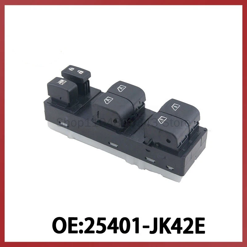 

25401-JK42E for Nissan Infiniti Left Front Glass Regulator Switch Window Main Switch