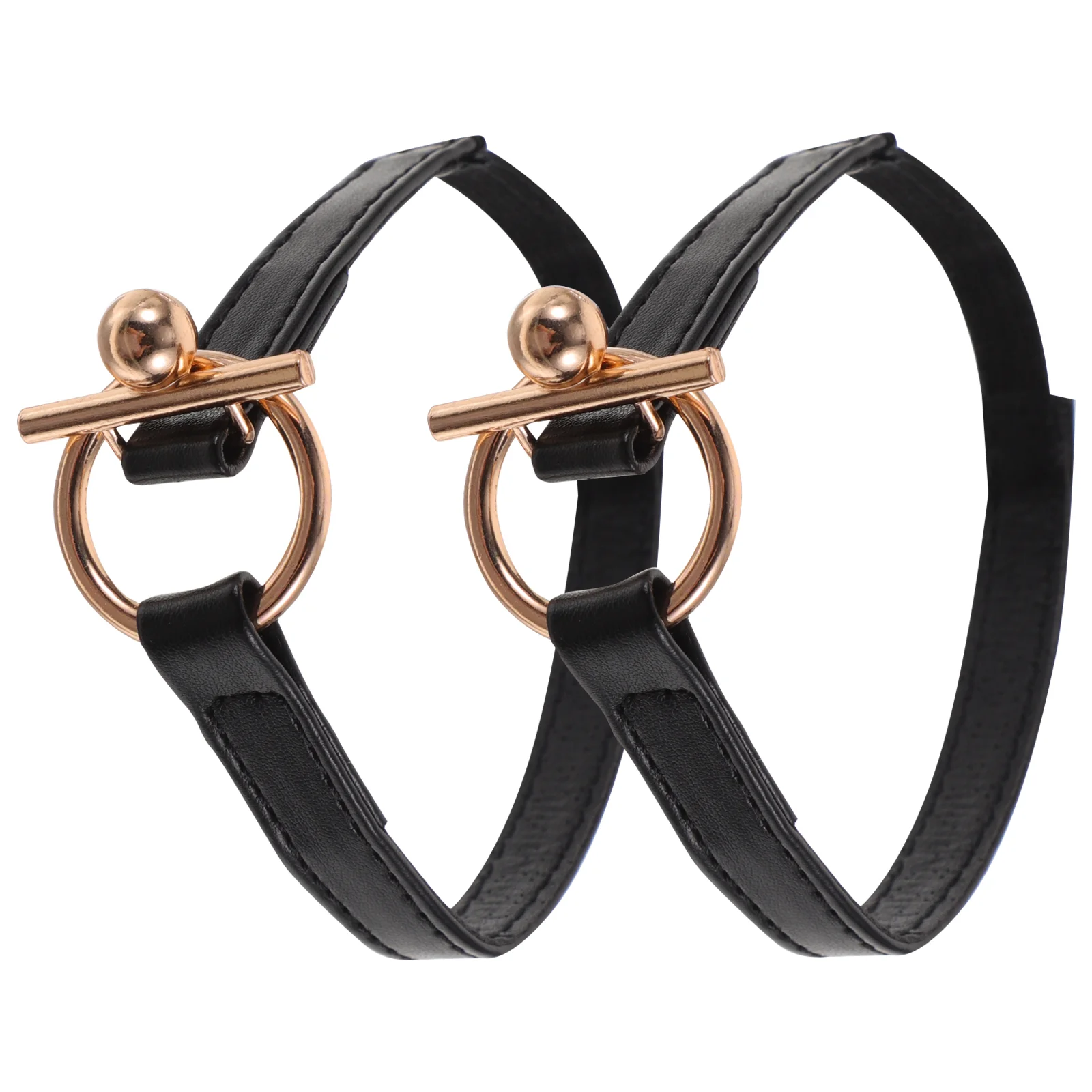 Elastic Anti Heel Straps for High Heels Mirror Caramel Buckle Women Ankle Shoe Laces Replacement Straps Easy Use No
