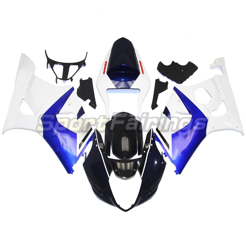 Kit plastik Fairing sepeda motor injeksi plastik ABS untuk GSX-R1000 GSXR1000 GSXR 1000 2003 2004 K3 K4 sarung bodykit lengkap