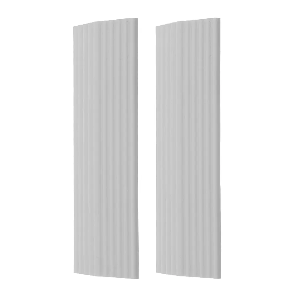 

2Pcs Compact Lightweight Threshold Ramp Pad for Robot Vacuum Wheelchair Skateboard Suitcase Indoor Outdoor Home Office Use
