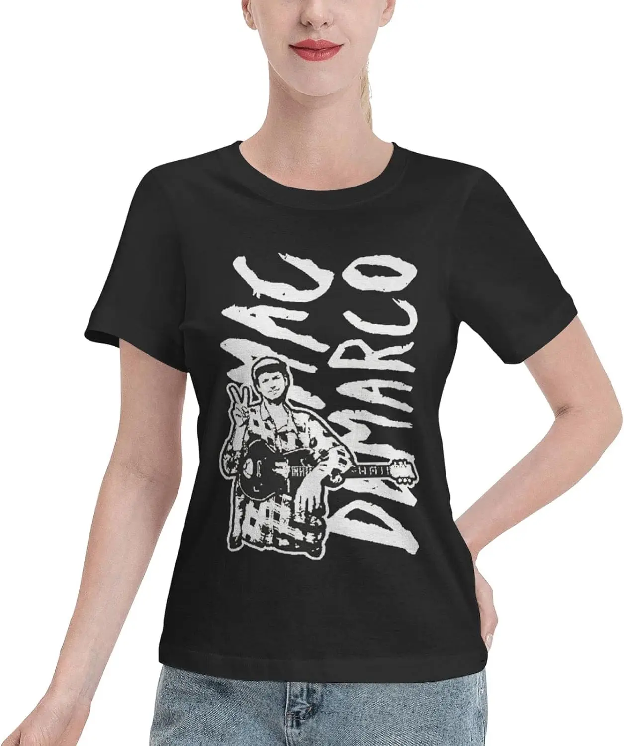 Mac Music Demarco Singer T Shirts Women Summer Tops Cotton Short Sleeve Clothes Round Neck T Shirt