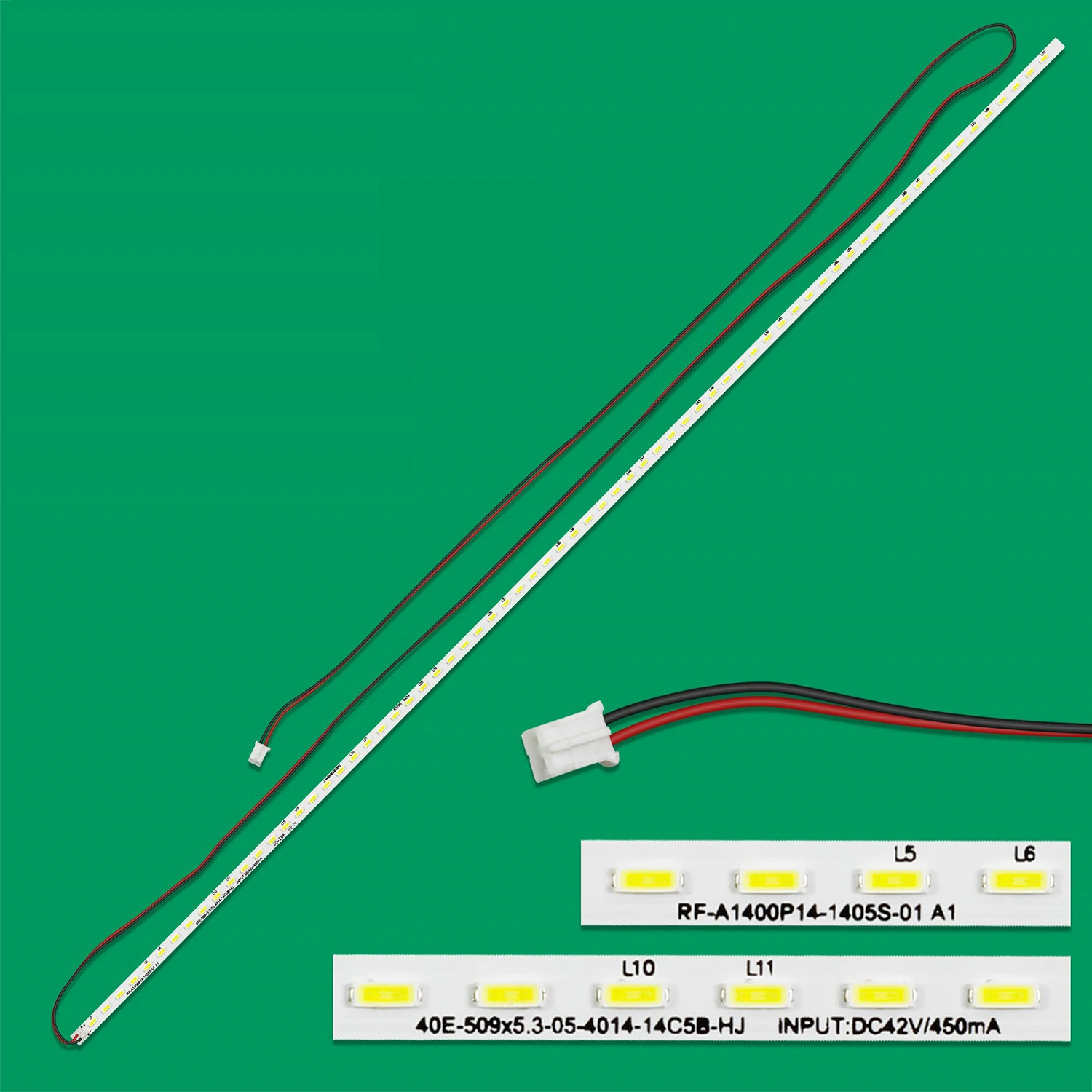 

Лента светодиодной подсветки для LED40C380 RF-A1400P14-1405S-01 40E-509X5.3-05-4014-14C5B-HJ Hyled40d1 Hyled401e