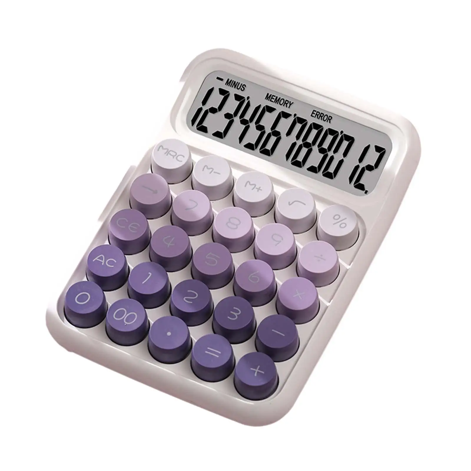 Compact Mechanical Calculator with Large Display for Everyday Math Tasks