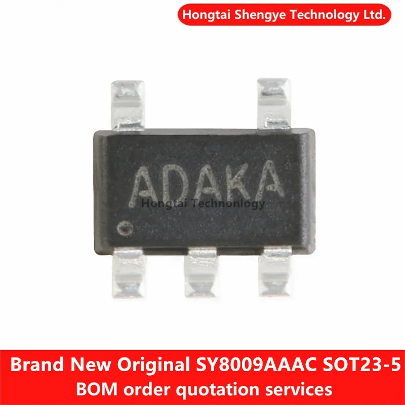 New Genuine SY8009AAAC Silkscreen AD SOT-23-5 Synchronous Step-Down DC-DC Regulator Chip