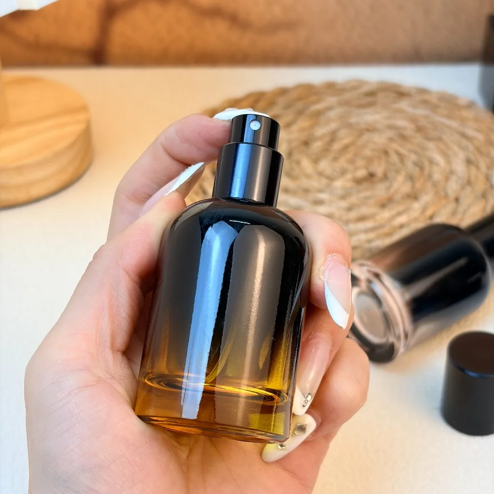 6 Stück 30ml Gradient Parfüm-Kosmetikbehälter Glasflasche Ersatz-Sprühflasche Leere Flasche Tragbar für Reisen für Flüssigkeiten – Detail 8