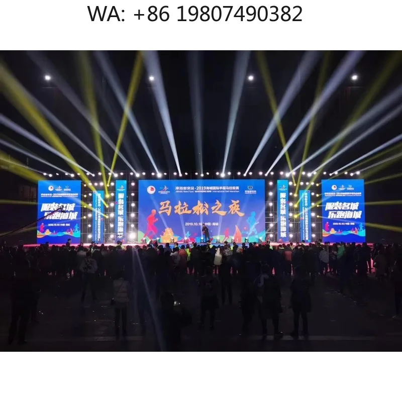 P3.91 Low Price LED Scoreboard, High Definition Full Color Panel for Outdoor Football Stadium Scoring Rental Display