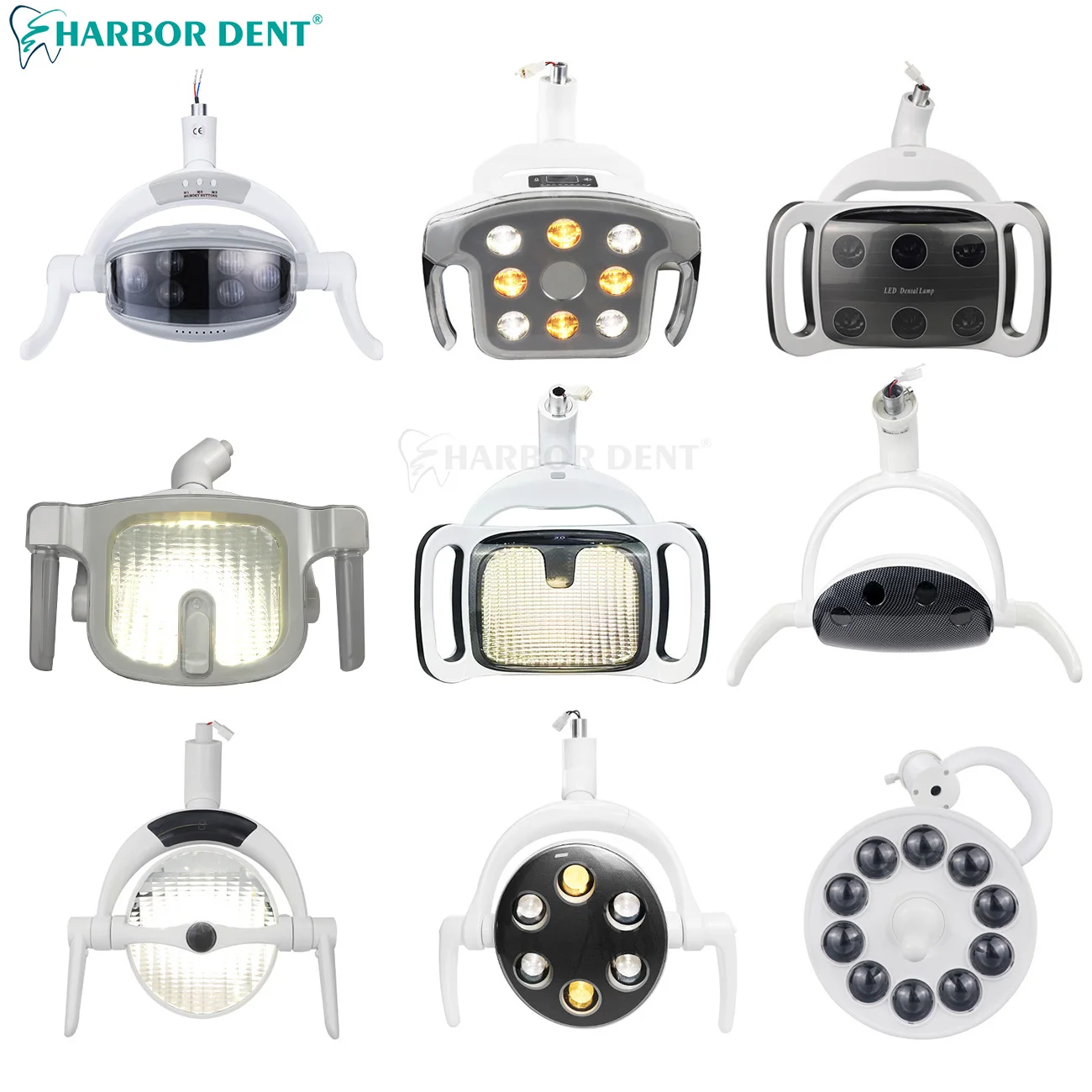 9 Types Dental LED Operation Light With Induction Sensor Dental Chair Unit Oral Lamp Dentistry Teeth Whitening Equipment