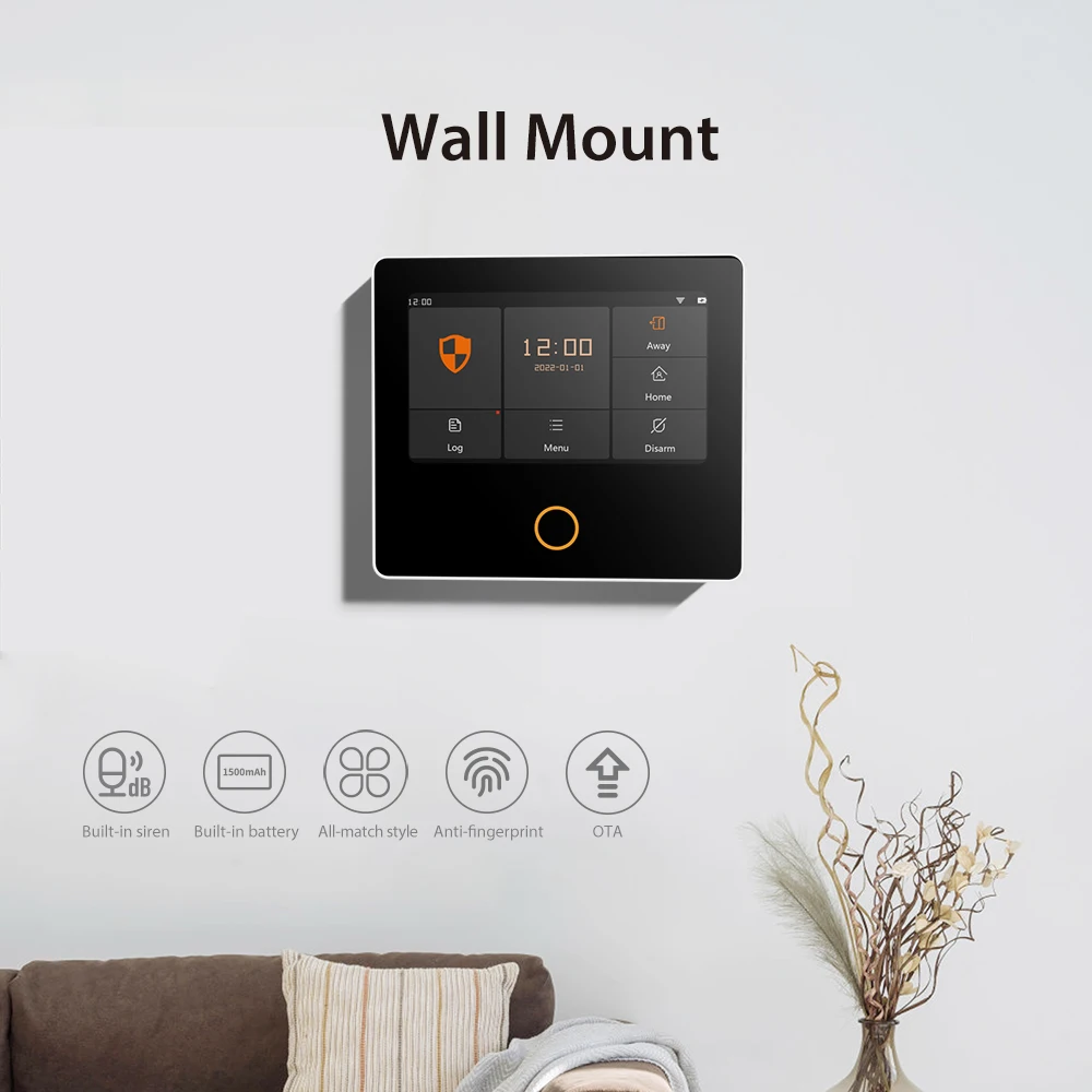 Staniot WiFi Tuya Smart Home Burglar Alarm Kit Wireless Security Protection System 4.3\