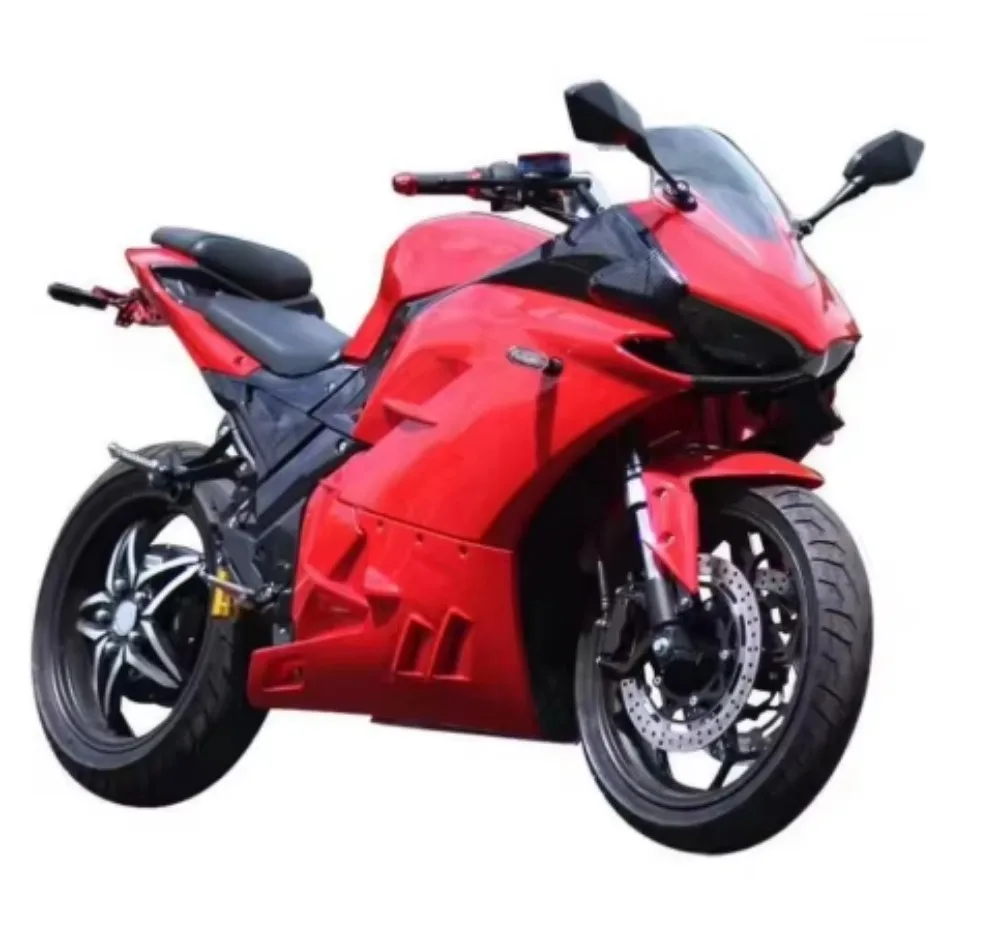 Sport Racing Motorbike with Max 80km/h Speed Streamlined Chassis Hydraulic Suspension LED Light and Core Selling Attributes