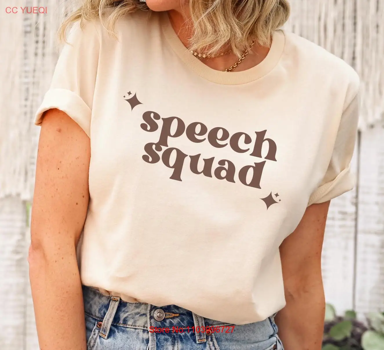 Speech Therapy T Shirt Language PathologisT Pathology SLP Therapist Appreciation Squad long or short sleeves