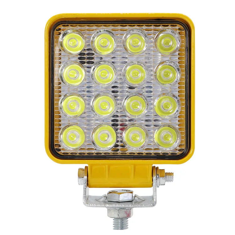 

Excavator bucket truck boom headlight Grapple crane truck bulldozer loader High-brightness yellow-shell working and driving ligh