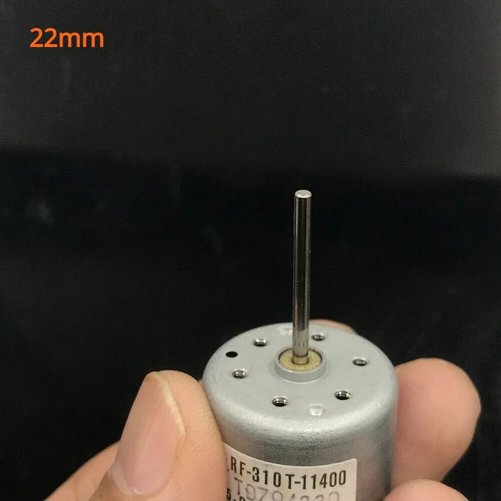 Micro  Small 310 Motor  DC 3V 6V 9V D/V5.9 Micro Mini 24mm Round Spindle Electric Motor RF-310T-11400 Motor 2mm Diameter Shaft