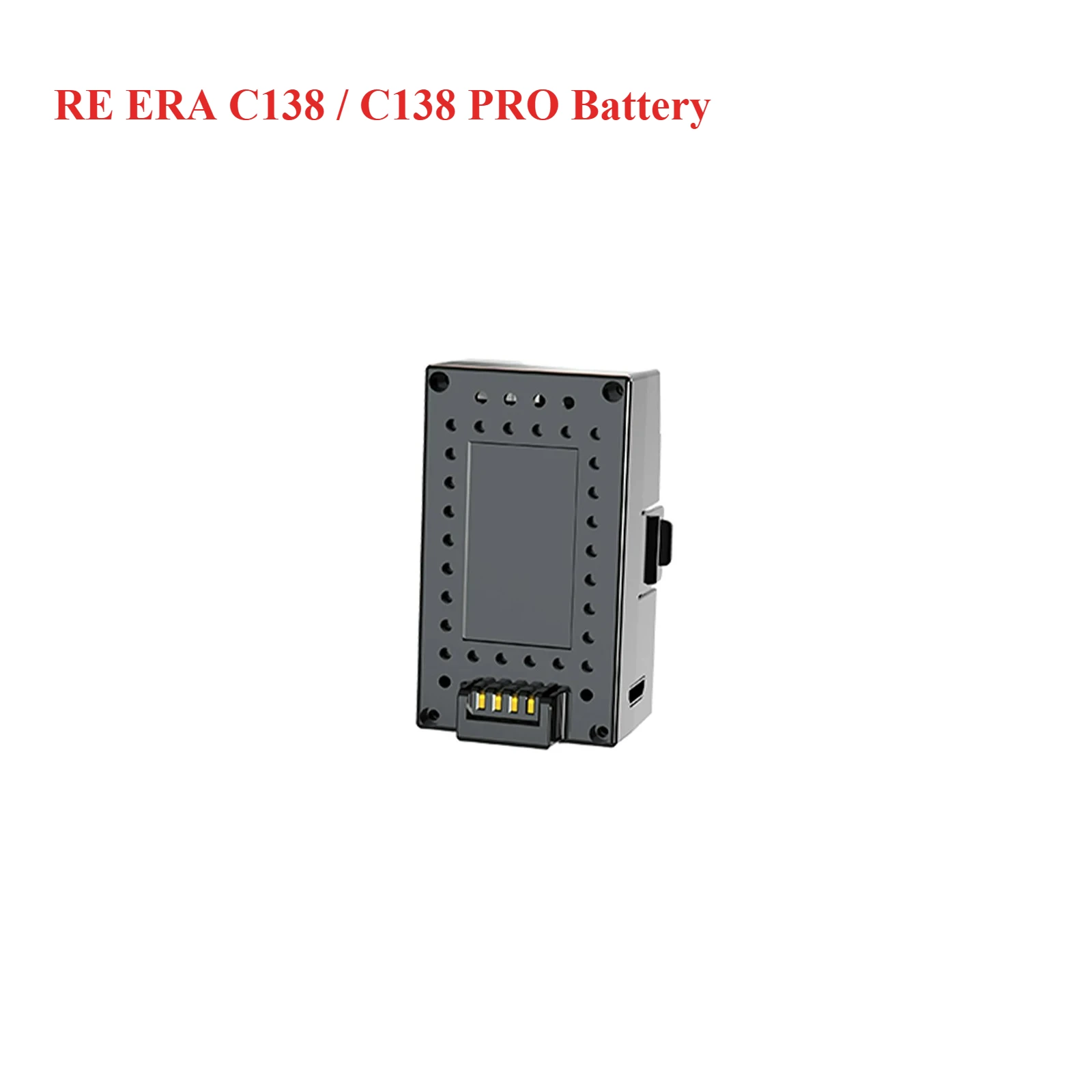 RC ERA C138 / C138 PRO Timbre de batería 206 Piezas de repuesto de helicóptero por control remoto Accesorios Lipo originales de 350 mAh Tiempo de vuelo de aproximadamente 12 minutos