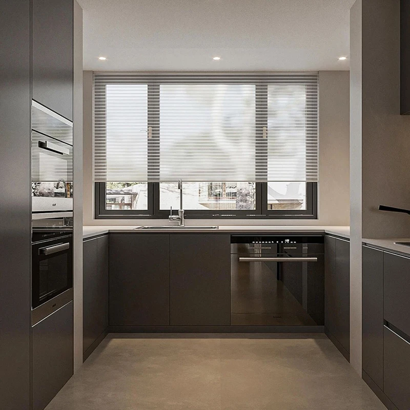 ตู้ไม้สั่งทำสไตล์อิตาเลียนสำหรับบ้านพักตากอากาศ ตู้วางทีวี ตู้เสื้อผ้า ตกแต่งห้องนั่งเล่น ออกแบบกราฟิกสำหรับวิลล่า