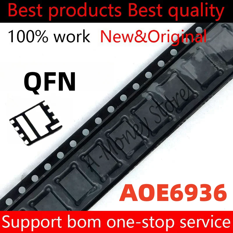 

(5-10pcs)AOE6936 E6936 QFN-8