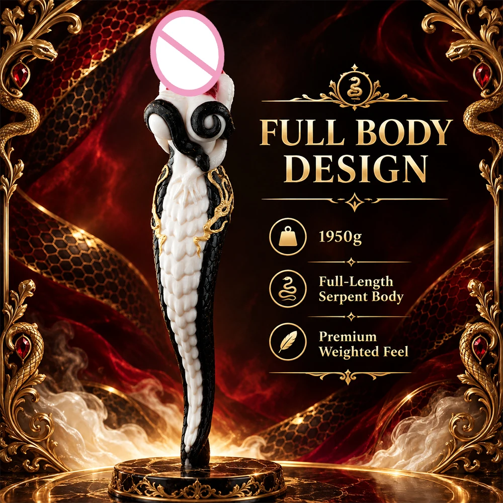 SHAZ Fantasy Animal Platinum Soft Silicone Male Masturbator Snake-woman Onahole Pocket Pussy Stroker Cup Pleasure Toy For Men 18 view 6