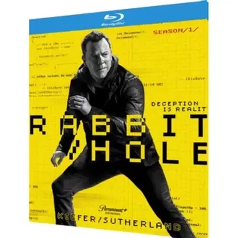 

Blu-ray Ultra HD American TV Series Spy Rabbit Hole Season 1 BD Disc 2 CD Box Chinese and English Subtitles