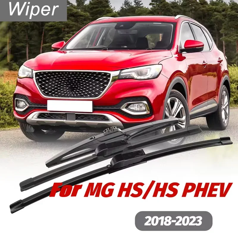 1set Front & Rear Windshield Wiper Blades Windscreen Wipers For MG HS PHEV 2018-2023 2019 2020 2021 2022 Accessories