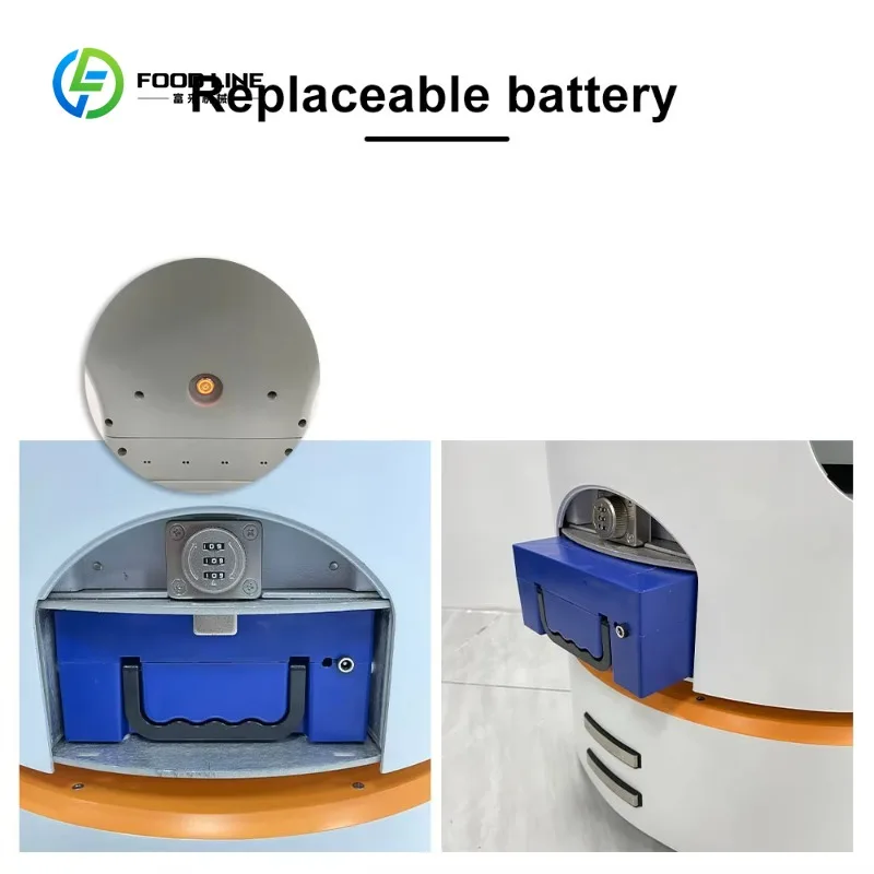 전기 음식 배달 차량 로봇 레스토랑 웨이터 서비스 로봇 레스토랑 커피숍 호텔 및 패스트푸드점용