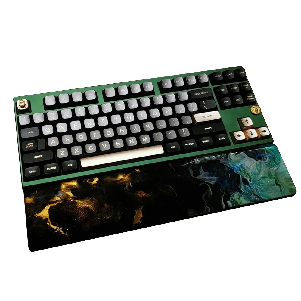 Custom Resin Wrist Rest Keyboard Handrest Unique Personalized Mechanical Keyboards Hand Rest Hand Palm Rest Keyboard Trays Gifts