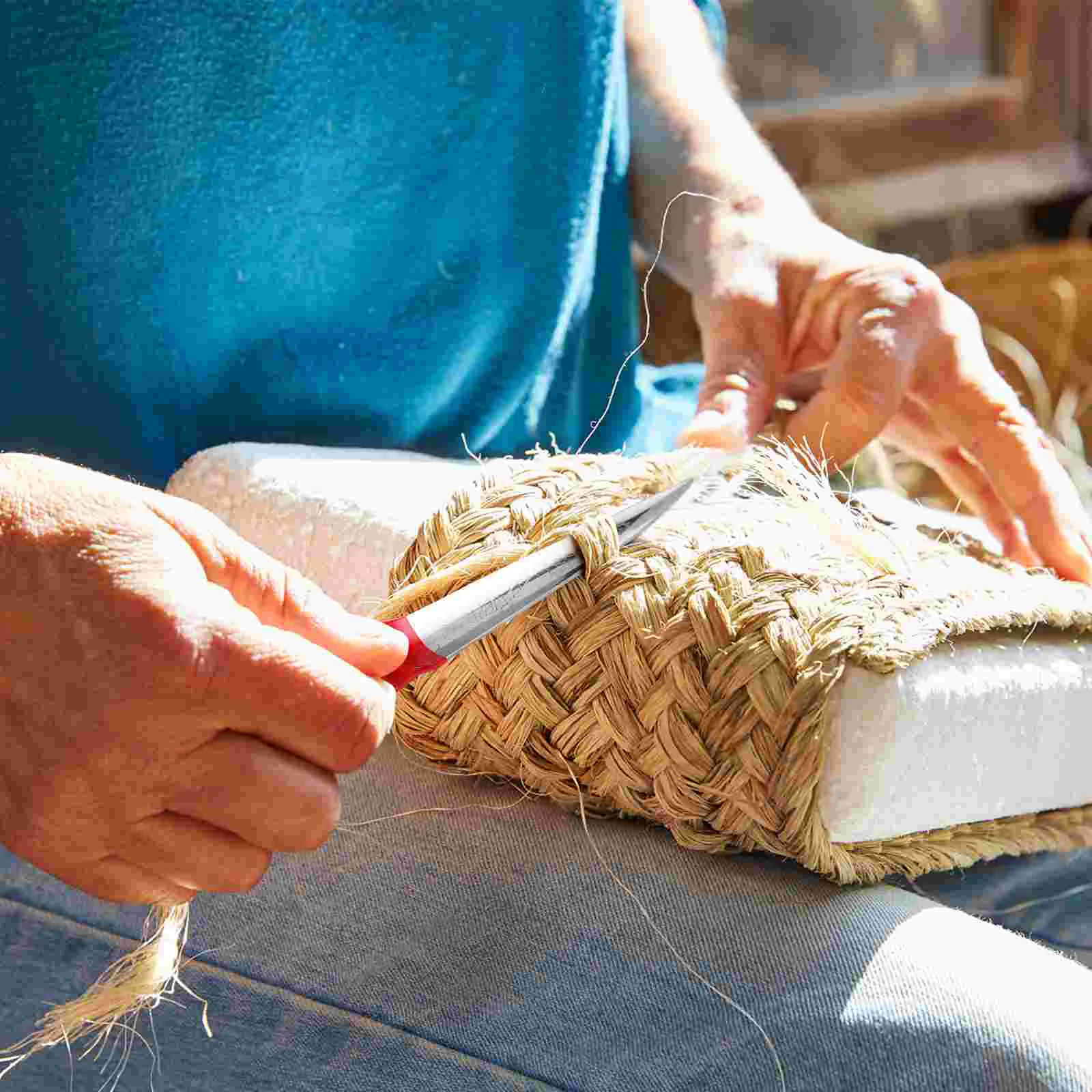 Strumento per la riparazione del cestello Strumenti elettrici per tessitura del rattan Tagliafili per chiave in vimini per estrusore