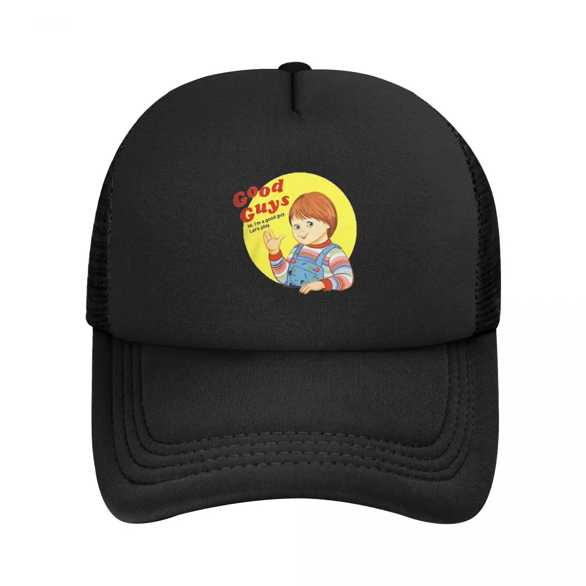 Good Guys Child's Play Chucky Doll Mesh Baseball Caps Snapback Fashion Baseball Hats Breathable Casual Casquette Outdoor Unisex