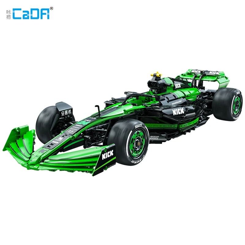 2026 Cada Sauber Team C44 Racewagen Bouwstenen Supercar KICK Bricks Verjaardag Speelgoed Jongens Cadeau Voor Volwassen Jongens
