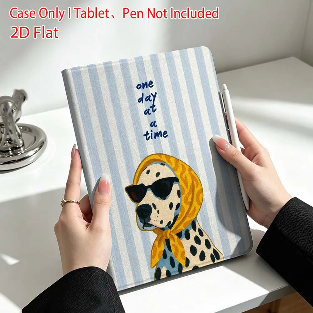 Funny puppy pattern For Lenovo Xiaoxin Pad Pro Tab P12 P11 11 13 11.2 inch K11 Plus Pen Tray Tablet Case Soft