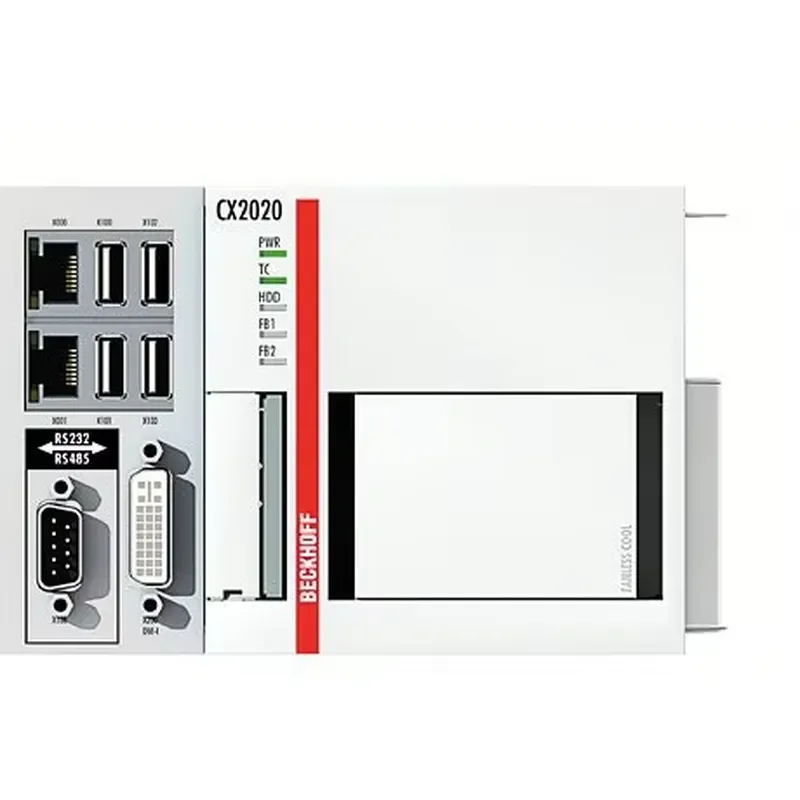 Novatech Global Beckhoff CX2020-0112 Basic CPU Module and EL3255 4-Channel Differential EtherCAT Analog Input Module for