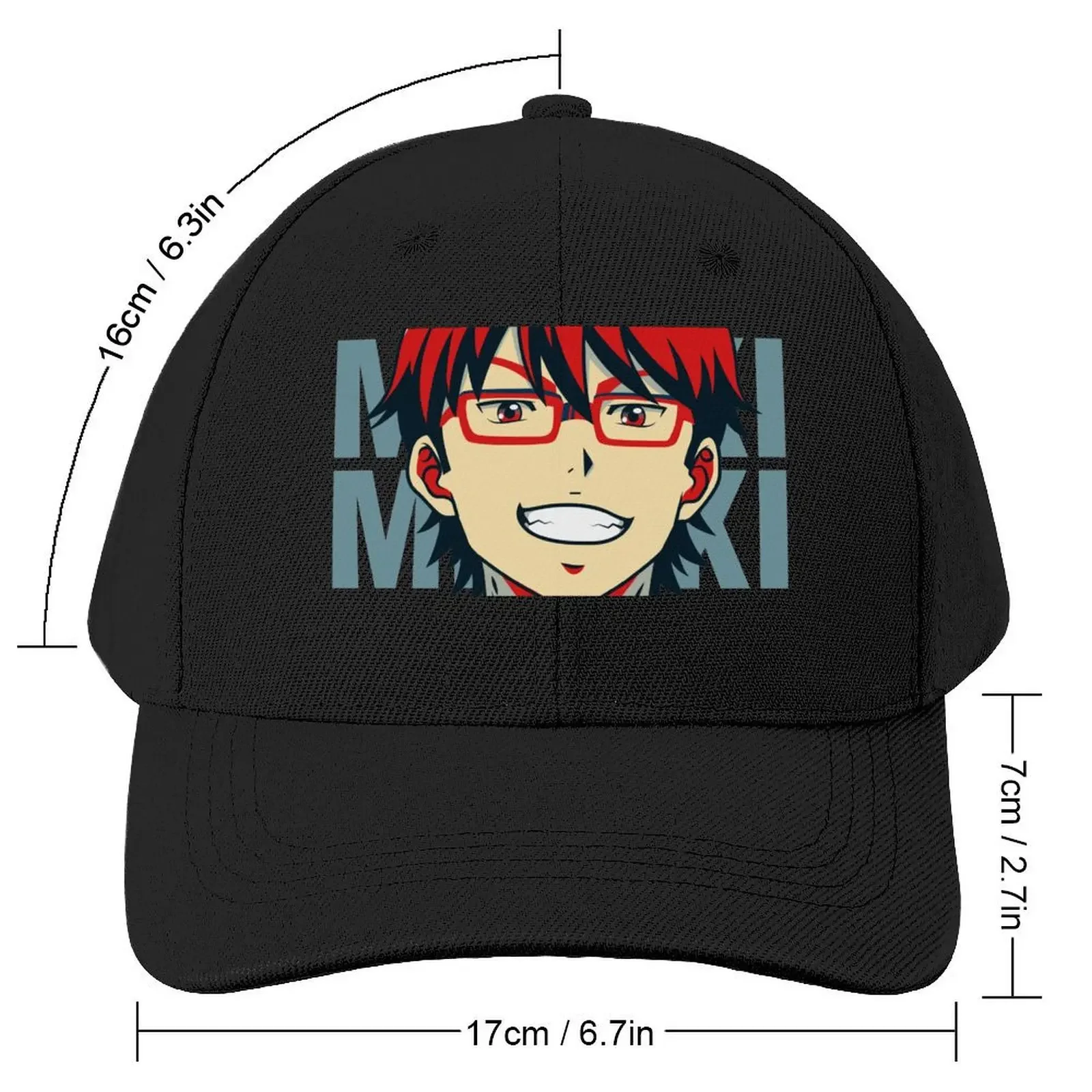 Diamond no Ace : Miyuki Kazuya Baseball Cap Luxury Cap Visor fashionable black Caps Women Men's