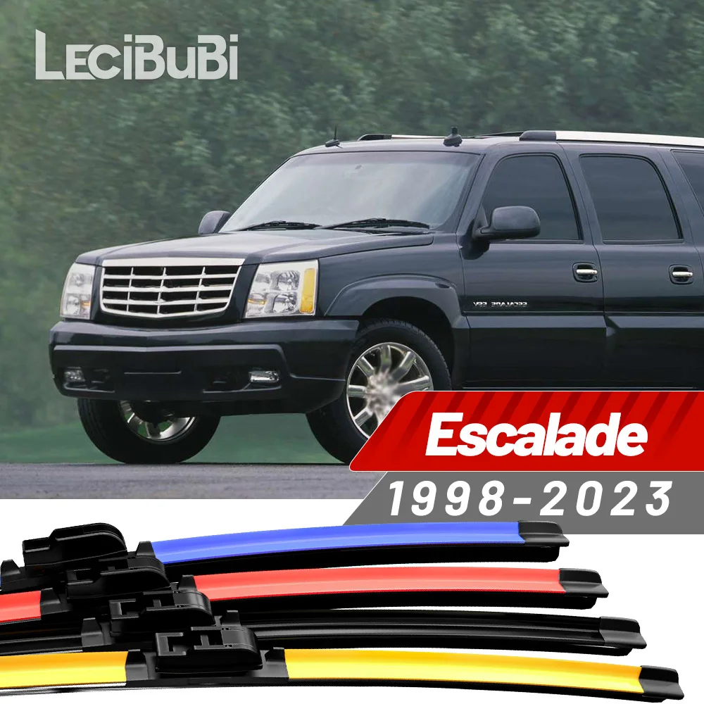 

2 шт. для Cadillac Escalade 1998-2023 2017 2018 2019 2020 2021 2022 2023 2024 щетки стеклоочистителя переднего стекла дворники