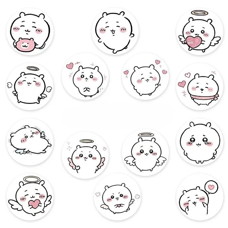 Cartoon Cute Expression Roll-up Sticker Cartoon Stickers for Children's Notebook Mobile Phone Case Desktop DIY Sticker Drawing view 3