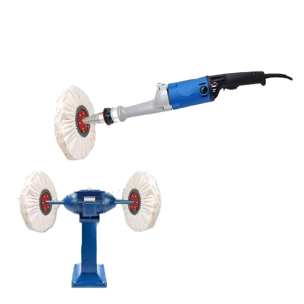 Abrasive Polishing Tool 200mm Feather-proof Wheel For DIY Projects Automatic Machinery Compatible Jewelry Polishing