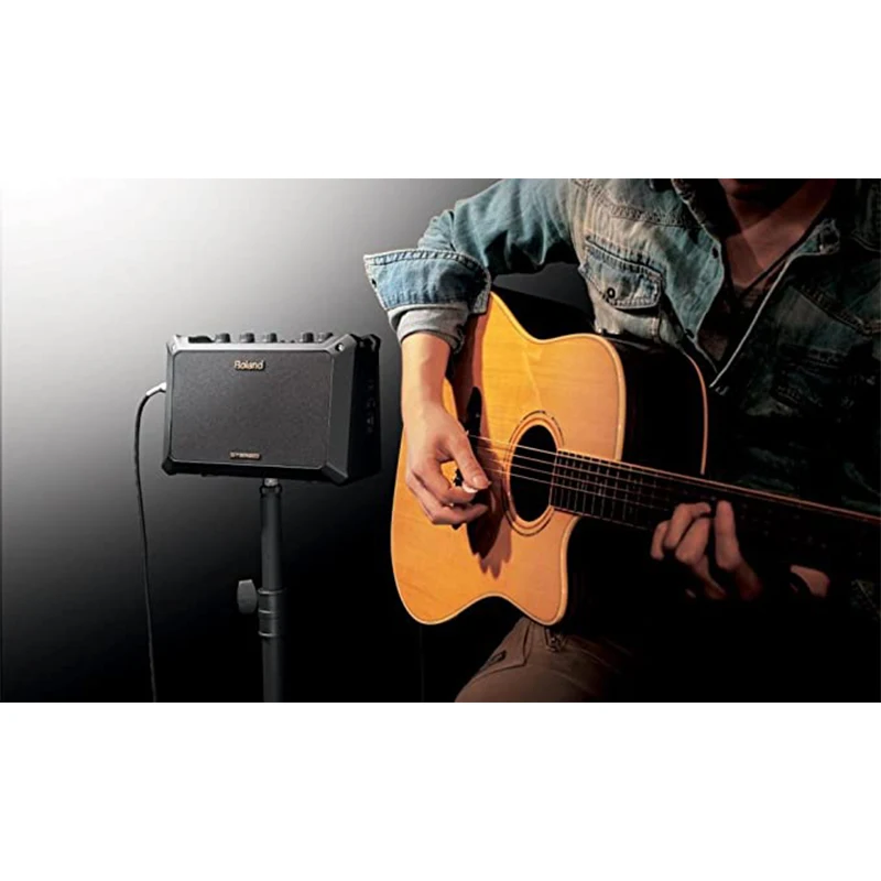 Roland MOBILE-AC Portable Battery Powered Electric Guitar Acoustic Guitar Amplifier Speaker Musical Instrument MOBILE AC Amp