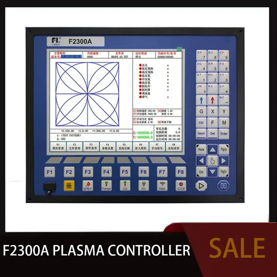 

Plasma controller Fangling FLMC-F2300A CNC system CNC flame plasma cutting machine equipment