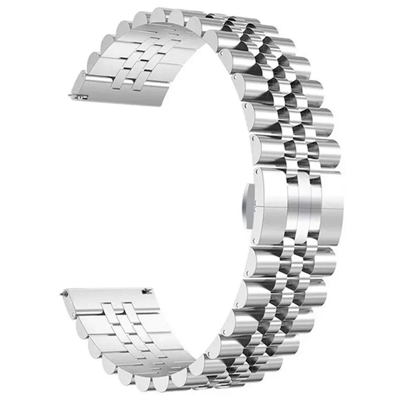 22mm Luxury Stainless Steel Strap for Redmi Watch 5 Lite/5 Active Metal Bracelet Watchband for Huawei Watch GT5-4-3 46mm Correa