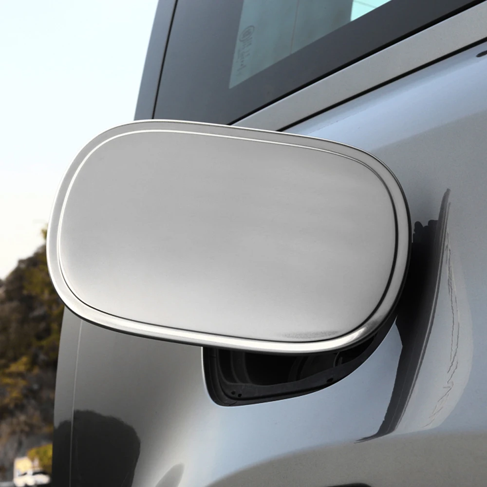 

For Land Rover 20-25 new Defender 110 stainless steel fuel tank cap decorative sticker exterior protective panel modification