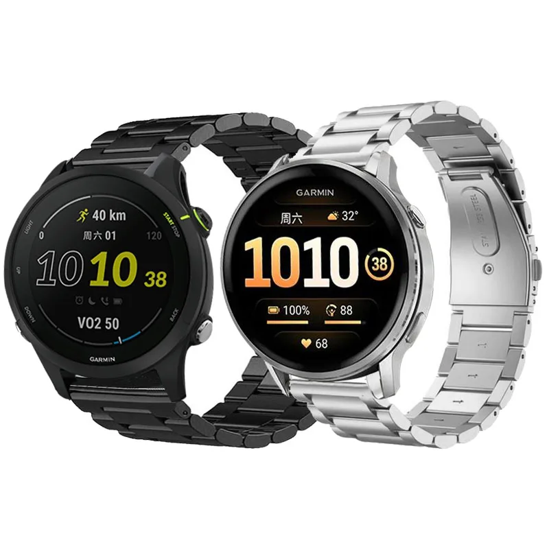 Für Garmin Forerunner 255 165 255S 55 265 / Vivoactive 6 5 4 3 Armband für Garmin Venu 4 45mm 41mm 3S 2 SQ2 Sportarmband