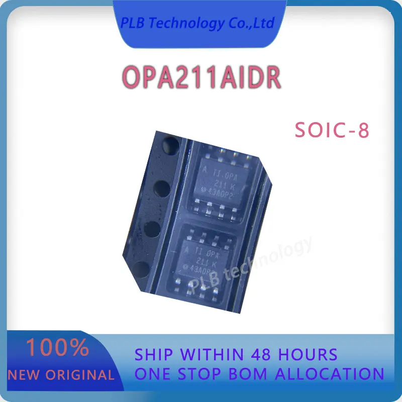 

Оригинальный OPA211AIDR OPA211 SOIC-8 1,1nV/rtH шум маломощный прецизионный операционный усилитель интегральная схема микросхема в наличии