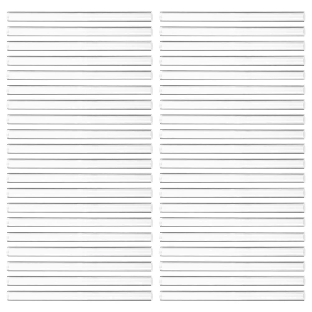 

100Pcs Strong Adhesive Hot Glue Sticks Minimal Bubbles Glue Rods for DIY Handicrafts Sealing and Decorating