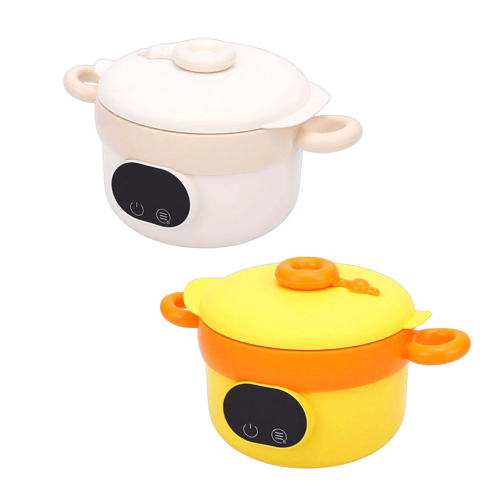 Food Warmer Bowl Electric Lunch Box 304 Stainless Steel Insulated Cordless Food Warmer Bowl 470ML Large Capacity No Water Needed view 6