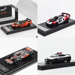 [PreSale]  LCD 1:64 SennaGTR RedWhite NSX Police blackwhite MP4-23 silver  Huyara Roadster BC Apple Green Diecast Model Car