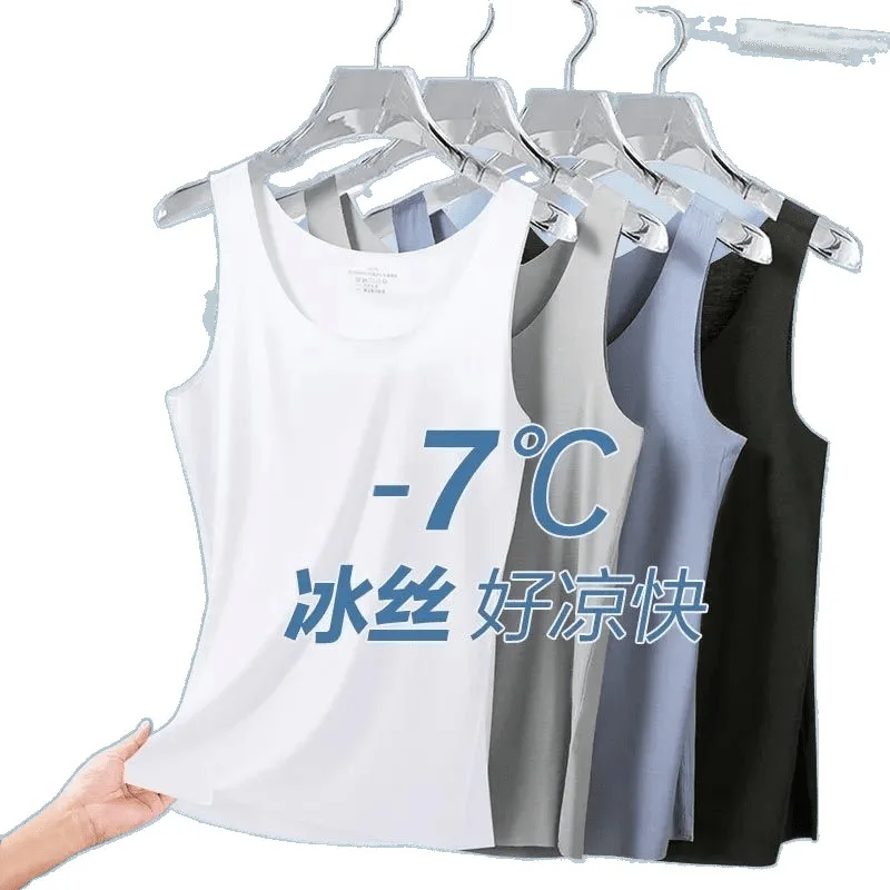 Men's T-shirts Lightweight Breathable Sports Fitness Tank Top Arctic Flannel Cooling Vest Large Sleeveless T-Shirt Tank tops