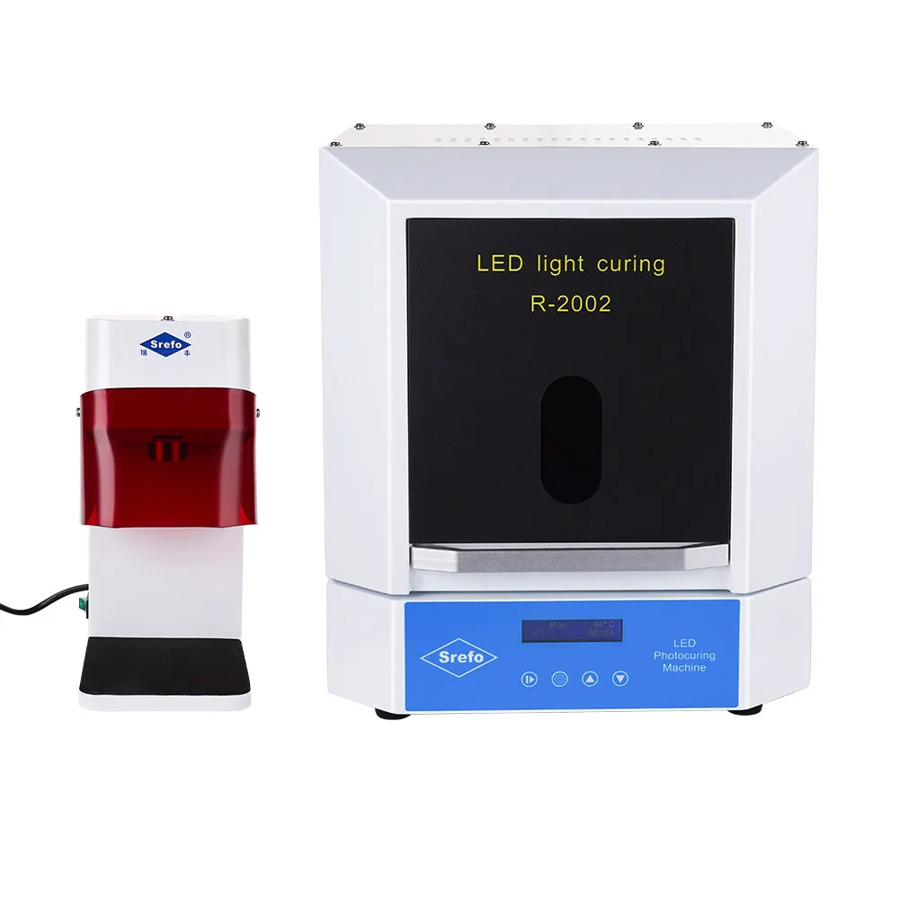 Dental Lab Equipment Desktop LED Curing Light Machine Photopolymer Machine UV Curing Chamber With Curing Light