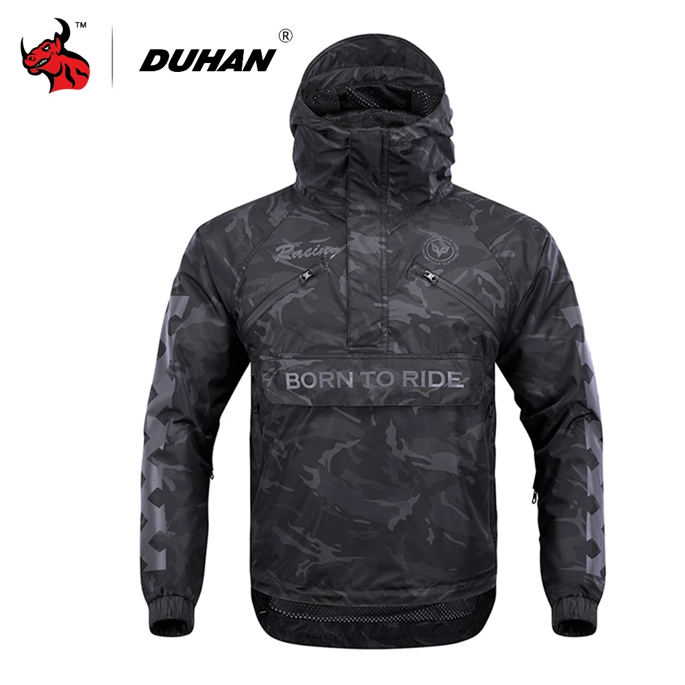 DUHAN Breathable moisture-wicking motorcycle riding protective jacket reflective motorcycle jacket size S-3XL multicolor jacket