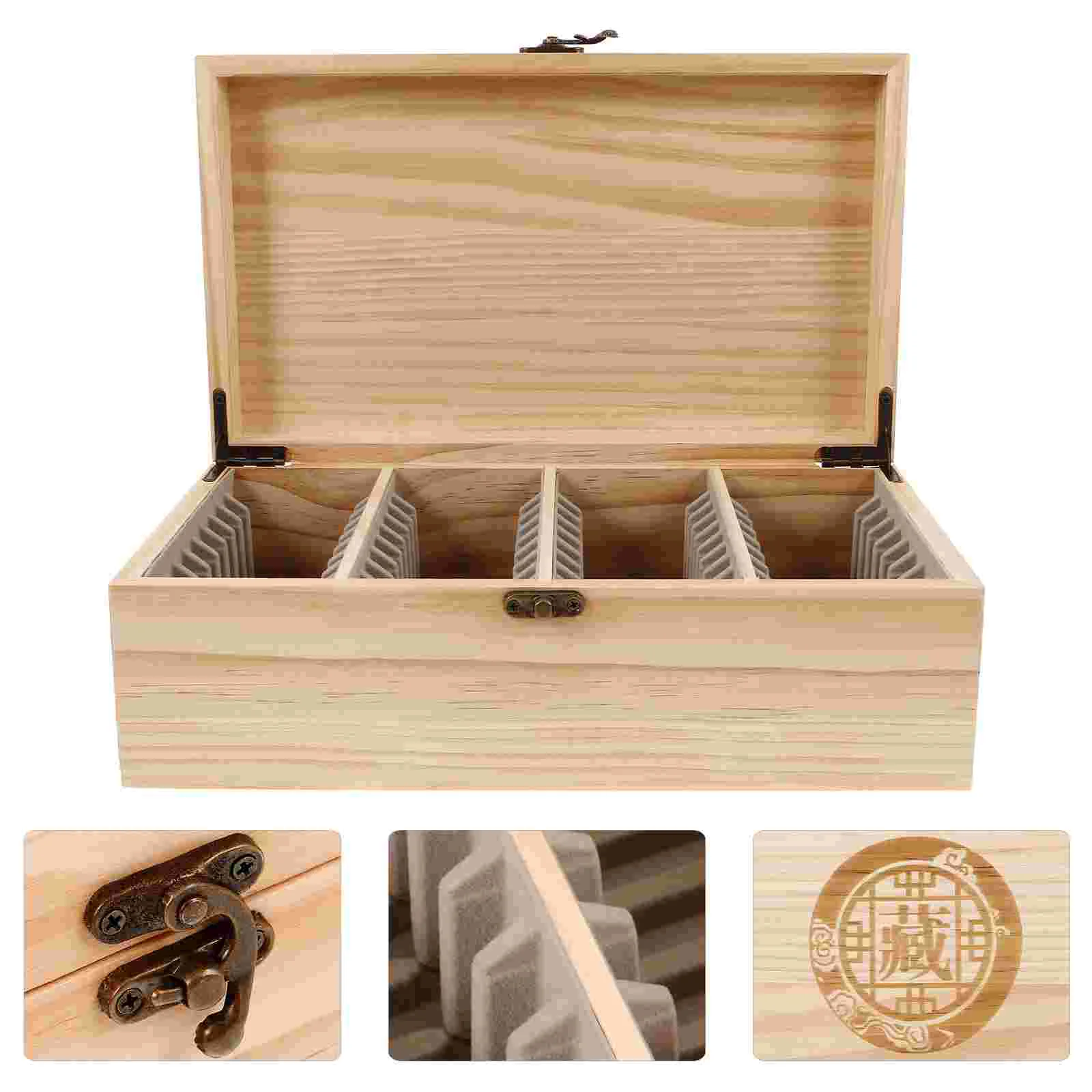 Identification Box Commemorative Coin Collection 2950X1750X1050CM Solid Wood