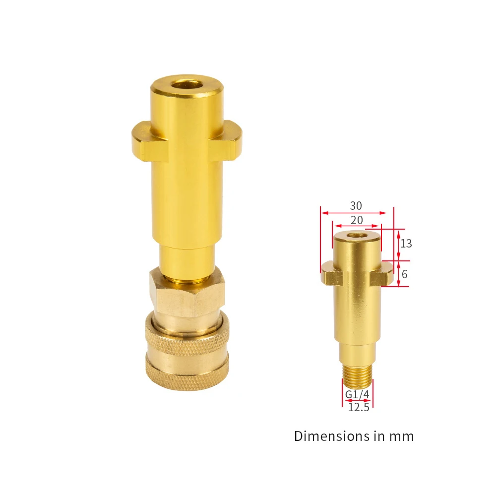 High Pressure Washer Snow Foam Lance Adapter Foam Cannon Foam Nozzle Converting Connectors