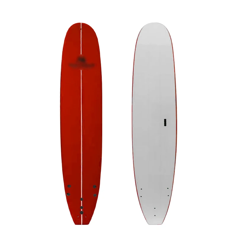 Soft Surfboard with EPS Foam Green Soft Top Epoxy Deck Stand up Paddle Board for Surfing School Custom Logo