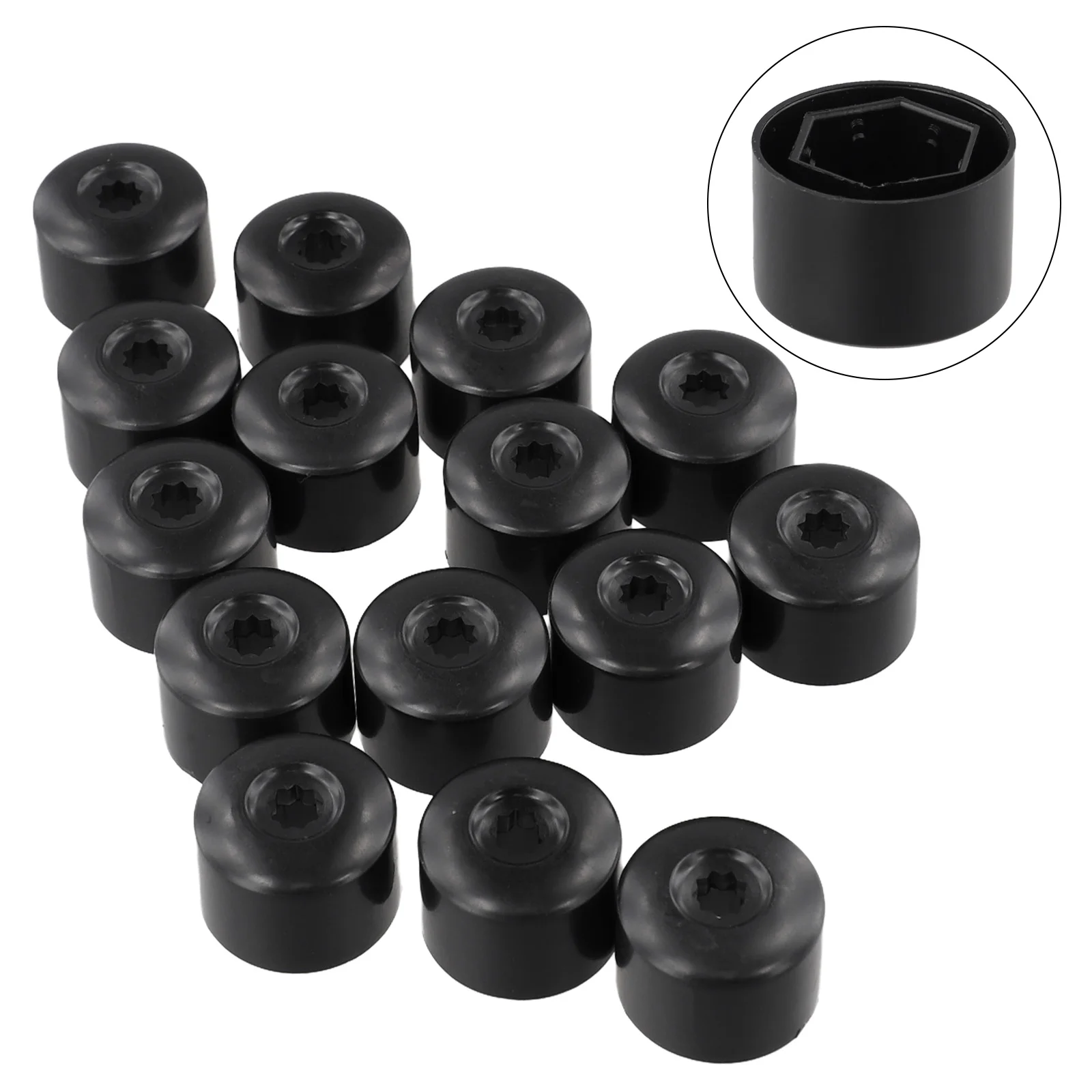 Bolt Cap Wheel Nut Car Accessories (alloys With 17mm Bolts) 20pcs 17mm Car Accessorie Car Wheel Lug Dust Cover+Hook Kit